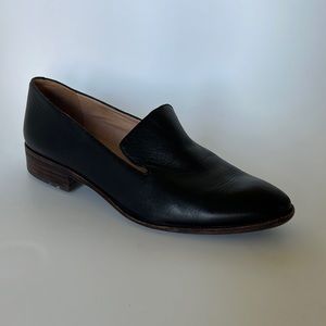 Madewell black leather Orson loafers, 8(8.5)